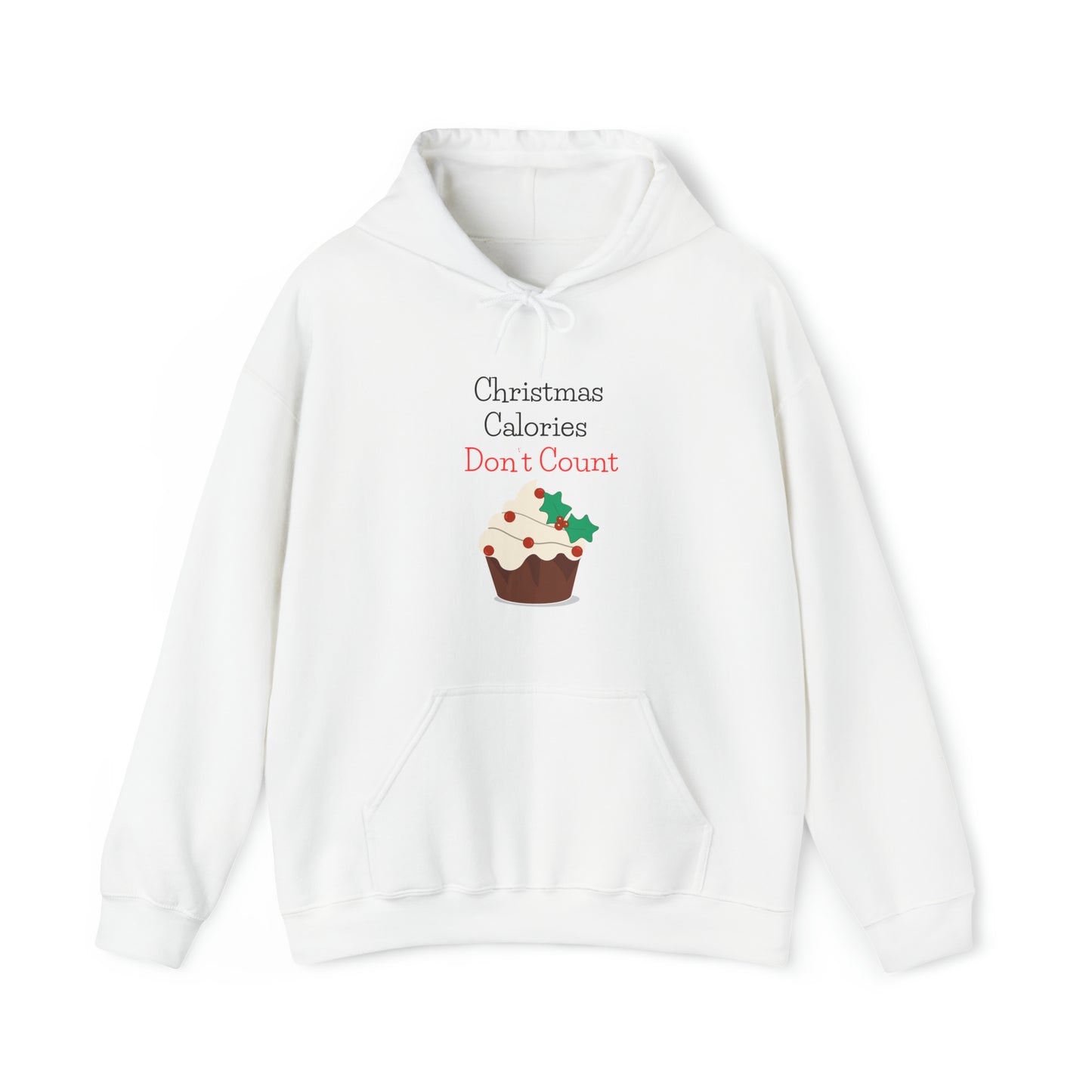 Christmas Calories Don’t Count Unisex Heavy Blend™ Hooded Sweatshirt Keep It Moving