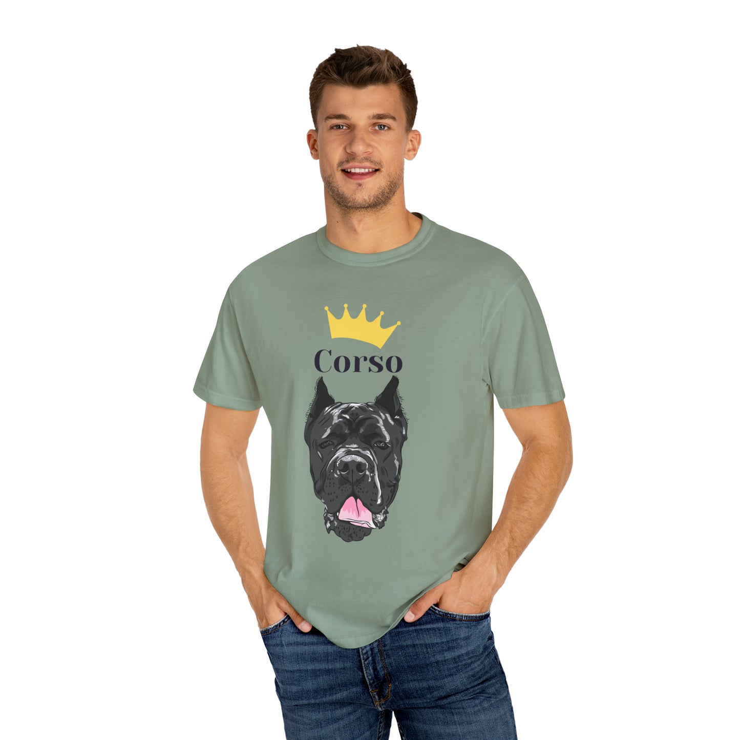 Cane Corso Unisex Garment-Dyed T-shirt