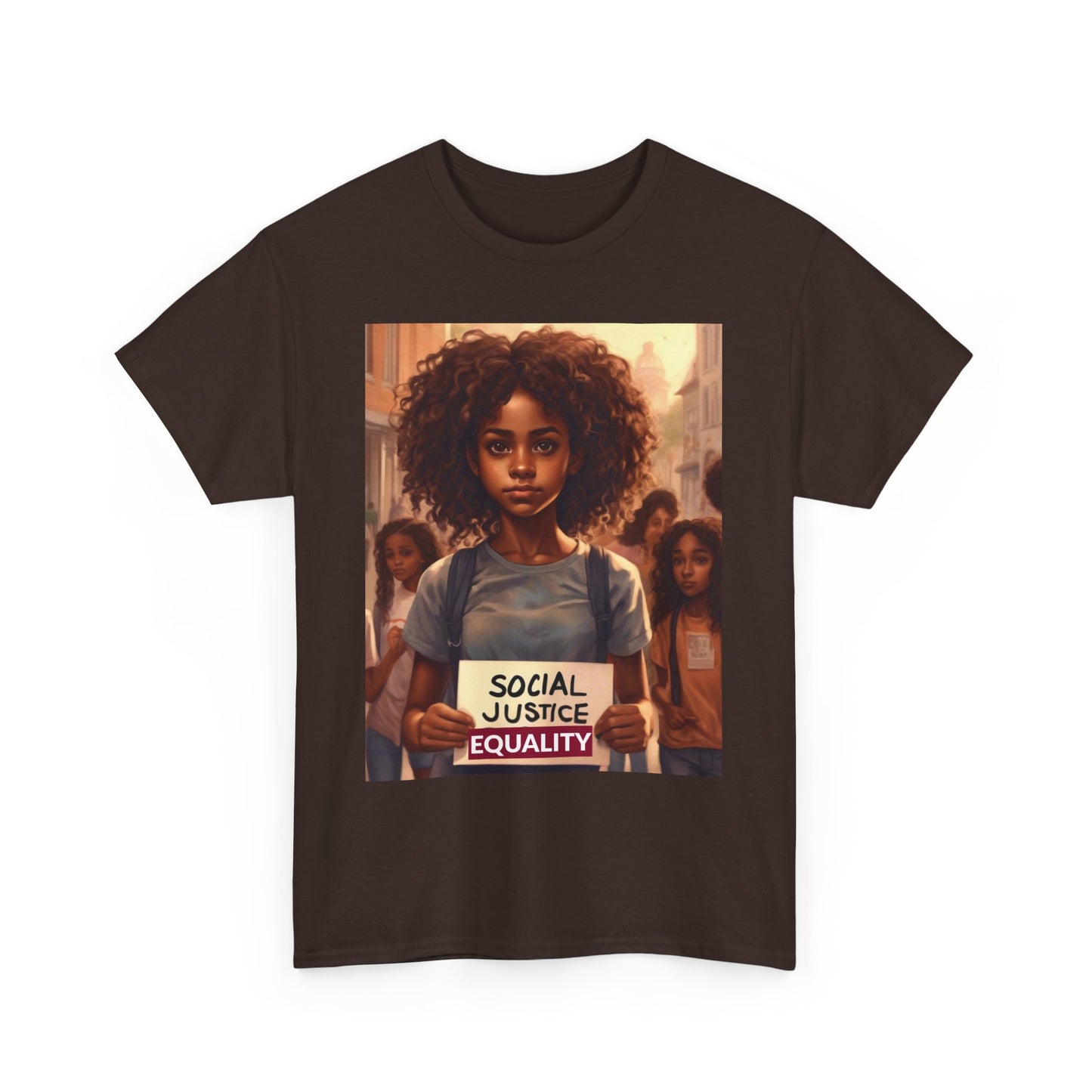 Social Justice and Equality  Teen Girl T-shirt