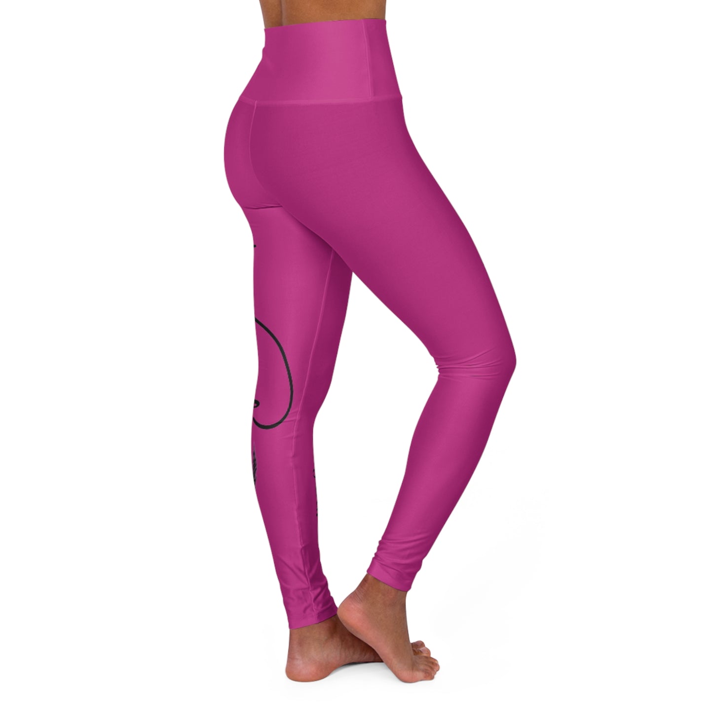 LUX SHERREE High Waisted Yoga Leggings (AOP)