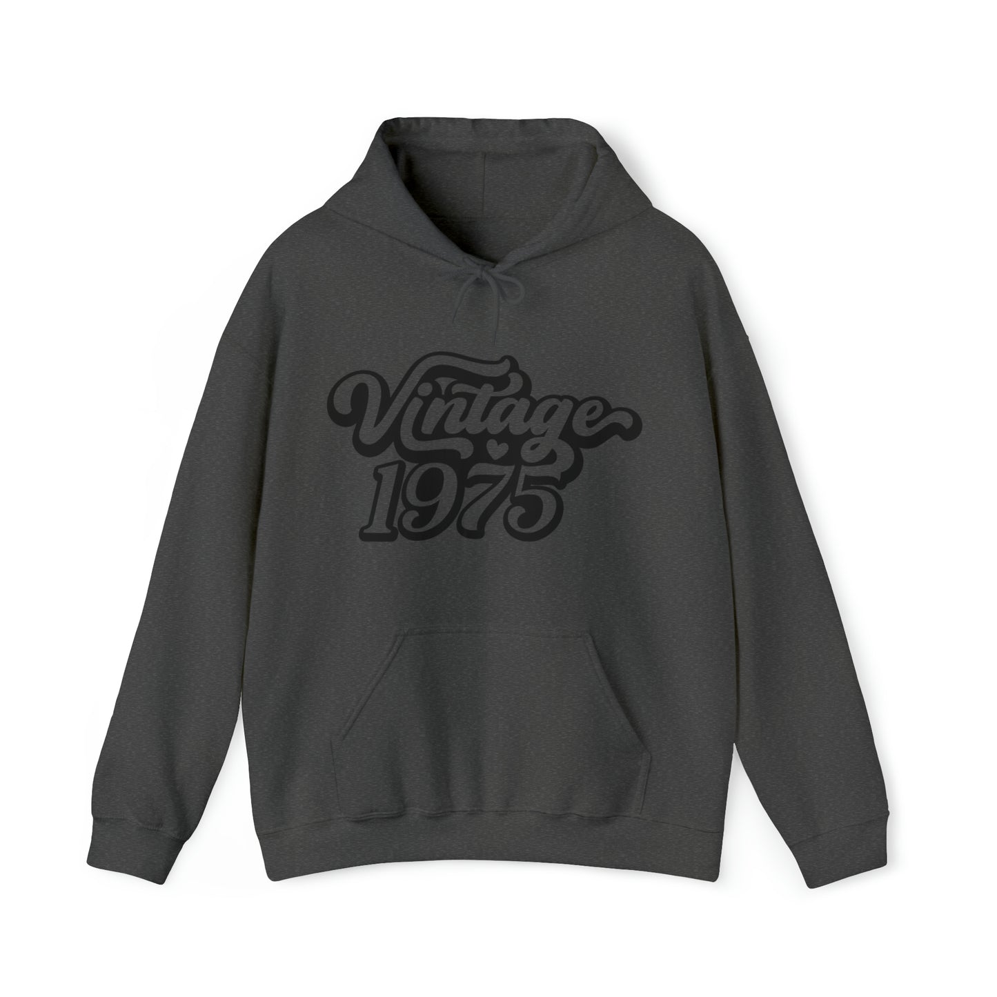 Vintage 1975 Unisex Heavy Blend™ Hooded Sweatshirt Vintage 1975