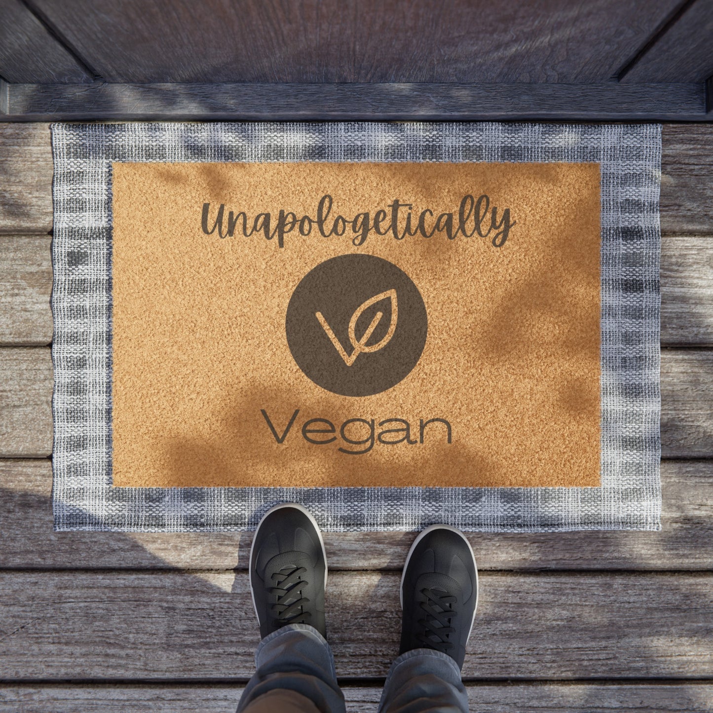 Unapologetically Vegan  Doormat