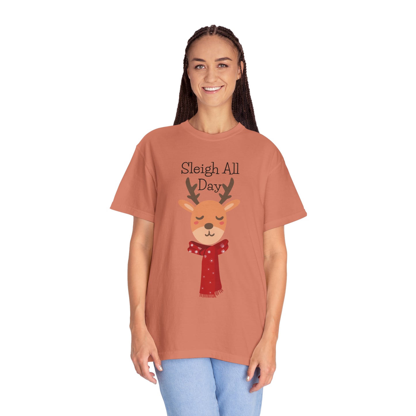 Sleigh All Day Unisex Garment-Dyed T-shirt