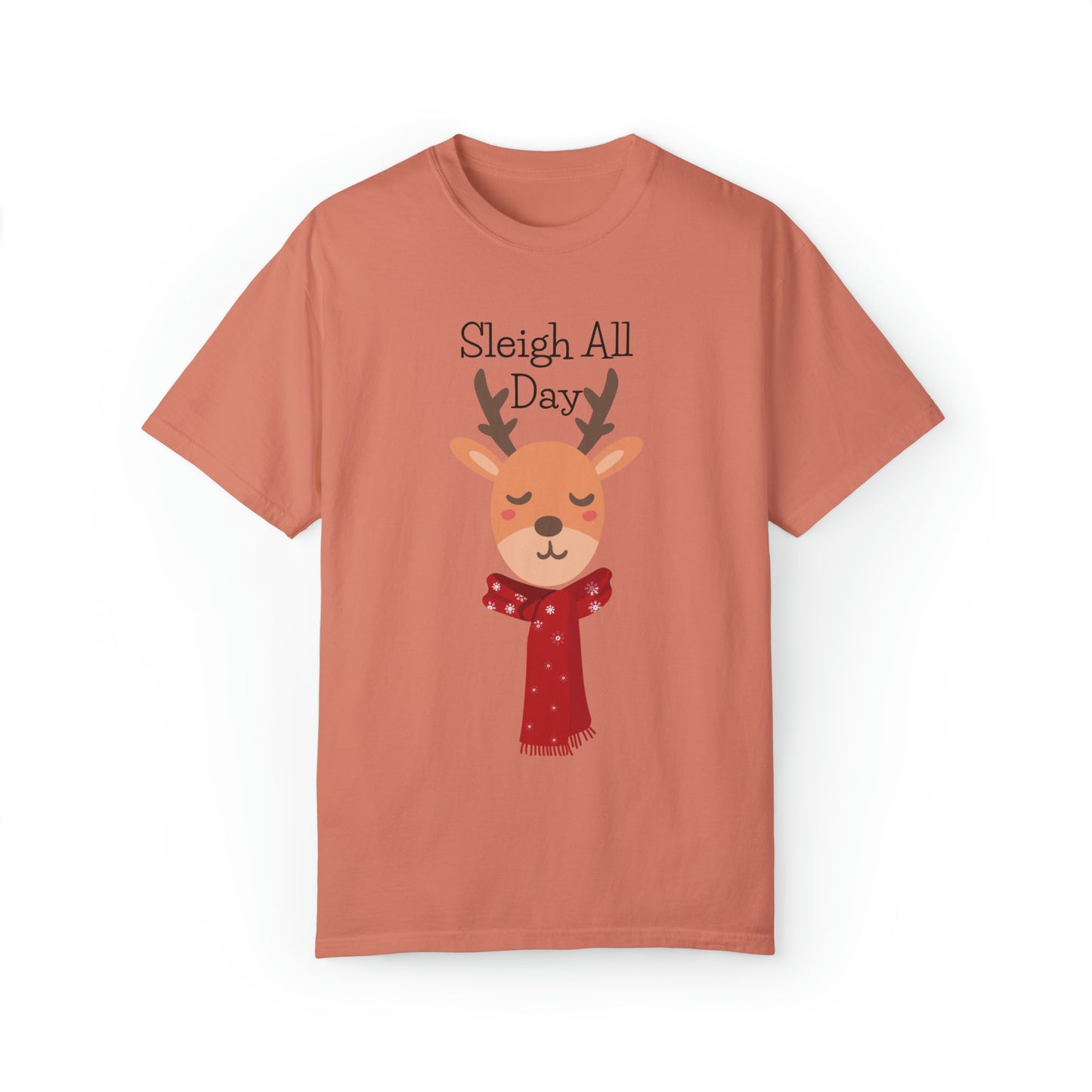 Sleigh All Day Unisex Garment-Dyed T-shirt