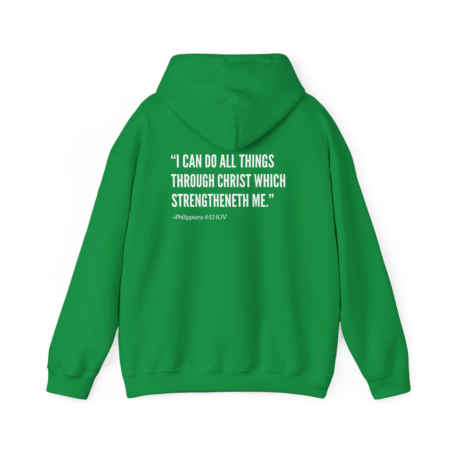 FOLM: CHURCH Philippians 4:13 HOODIE