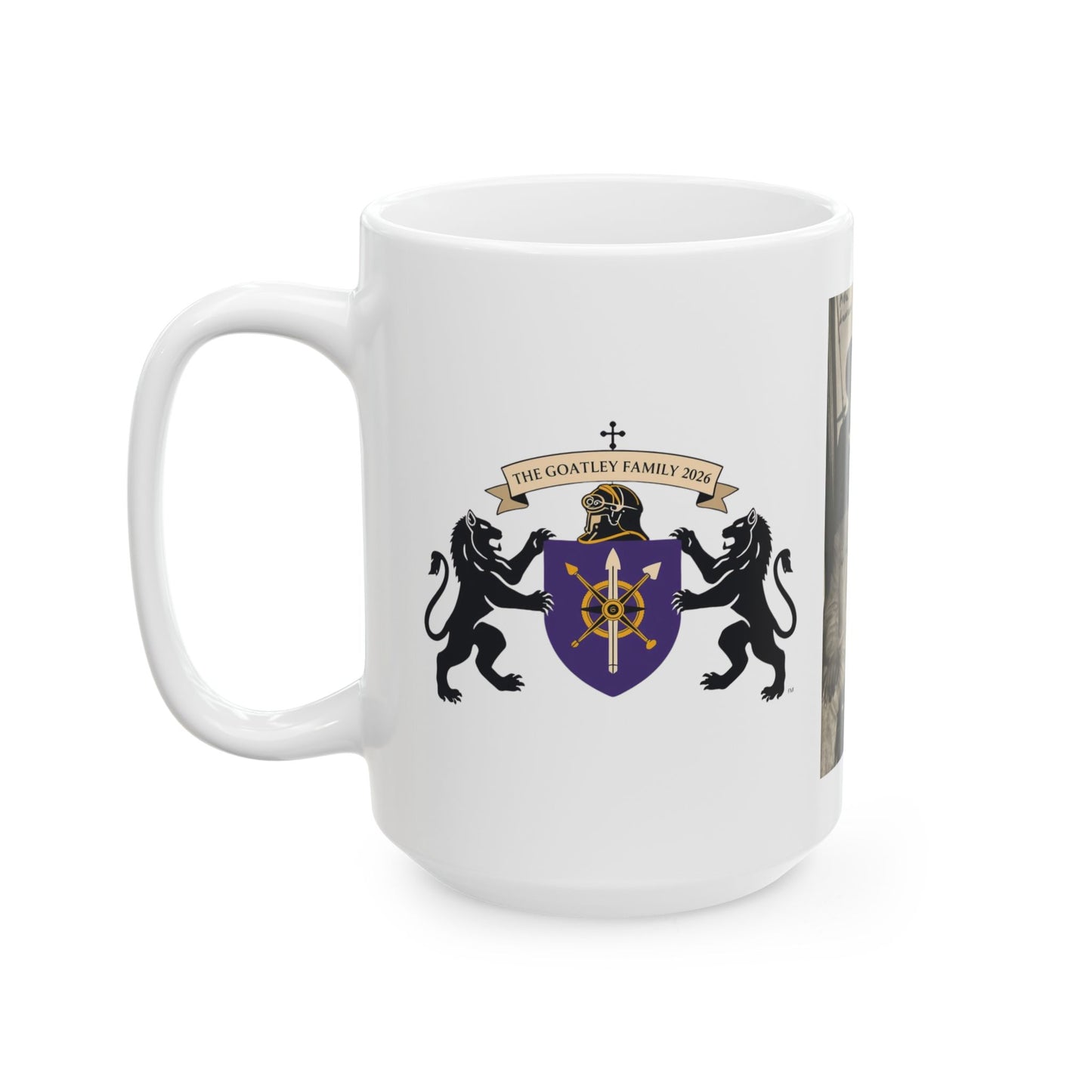 Goatley Ceramic Mug, (11oz, 15oz)