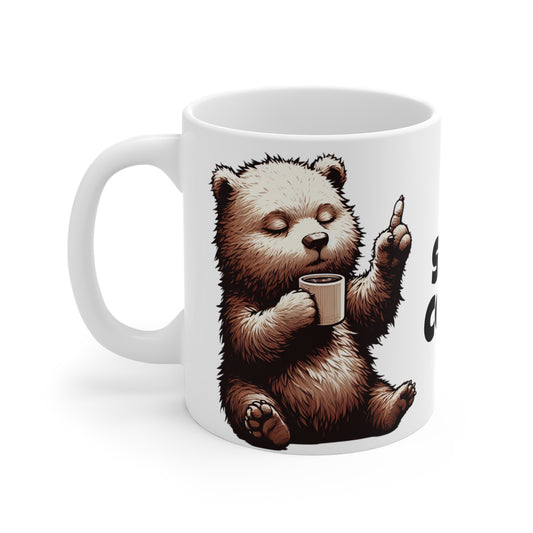 SSHHHH Coffee First Mug 11oz