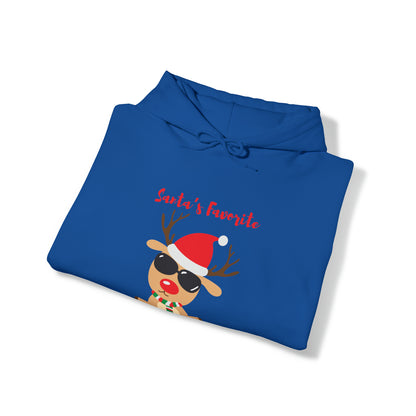 Santa’s Favorite Unisex Heavy Blend™ Hooded Sweatshirt Keep It Moving