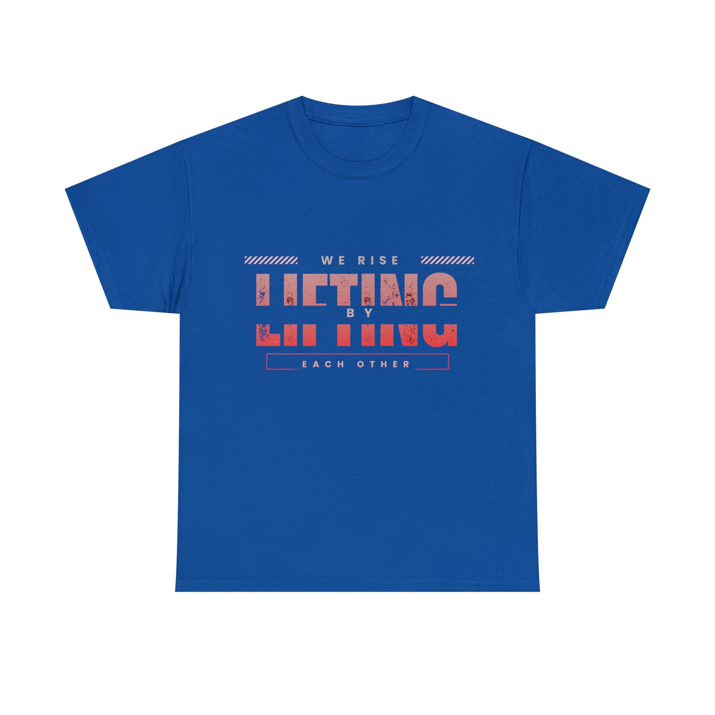 We RISE by Lifting Others Unisex Heavy Cotton Tee