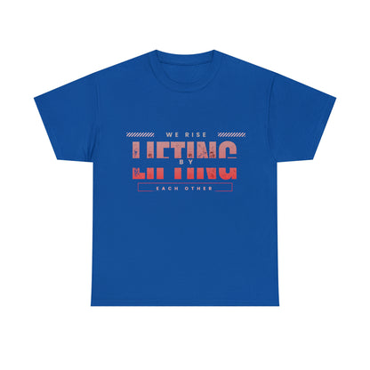 We RISE by Lifting Others Unisex Heavy Cotton Tee