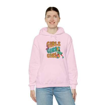 Girls Girls Girls Unisex Heavy Blend™ Hooded Sweatshirt Girls