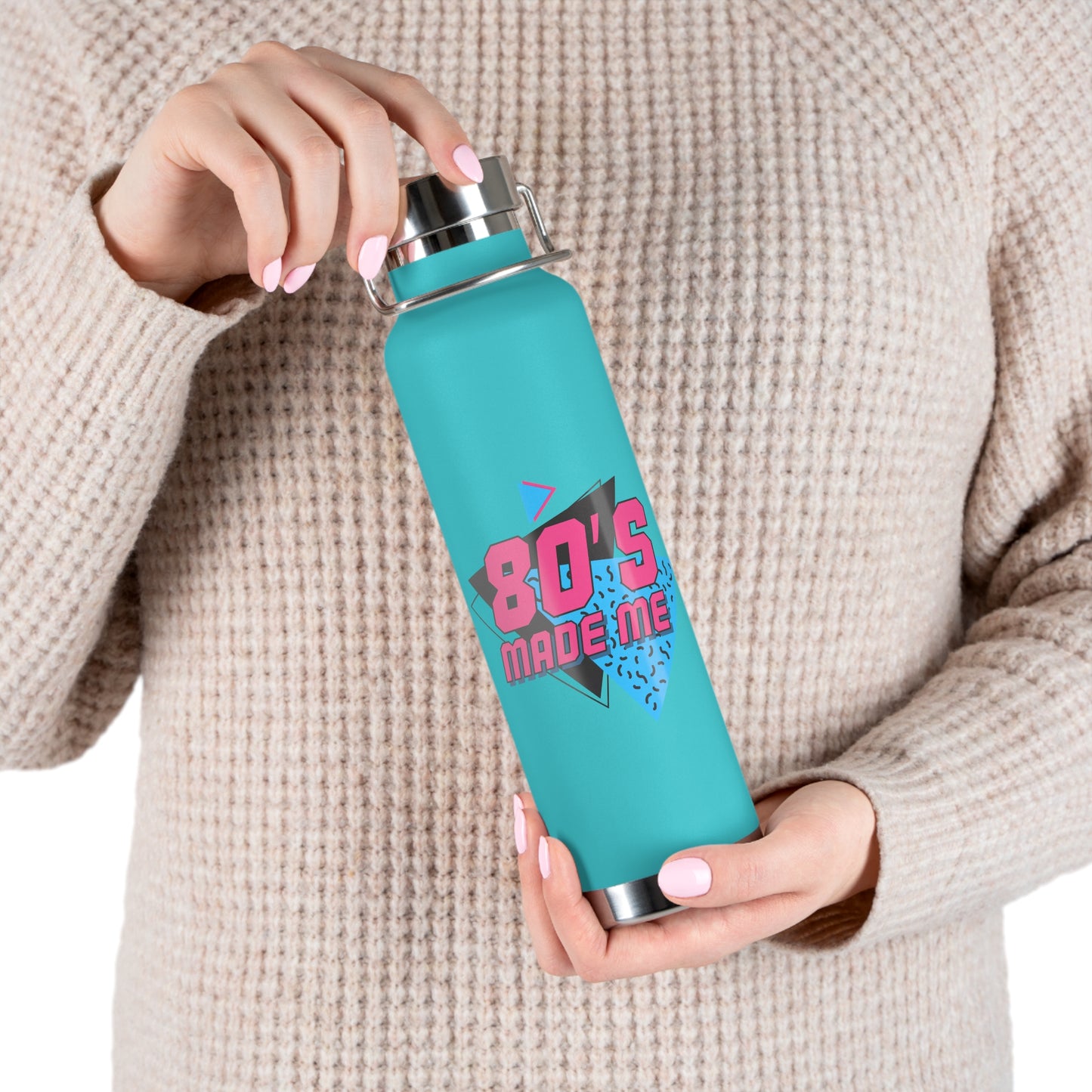 80's Made Me Copper Vacuum Insulated Bottle, 22oz