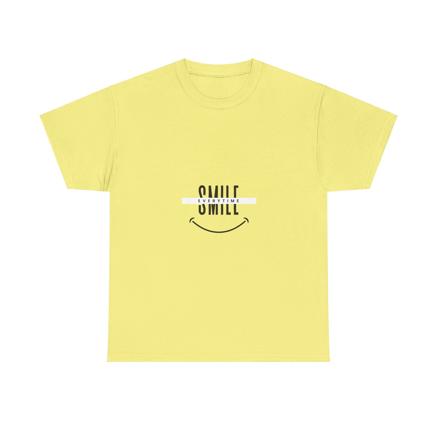 Smile Every Time Unisex Heavy Cotton Tee