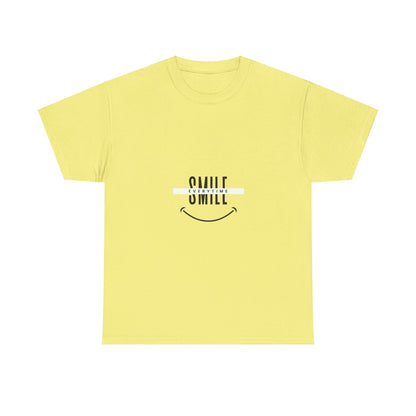 Smile Every Time Unisex Heavy Cotton Tee