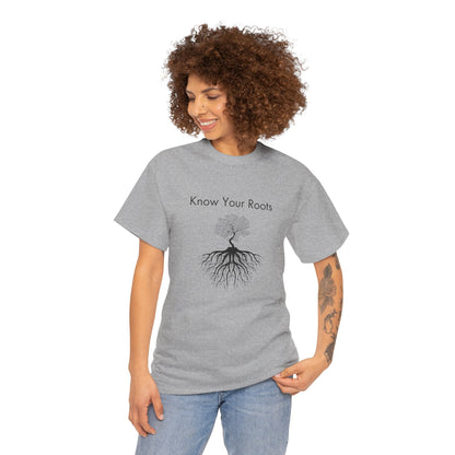 Know Your Roots Unisex Heavy Cotton Tee