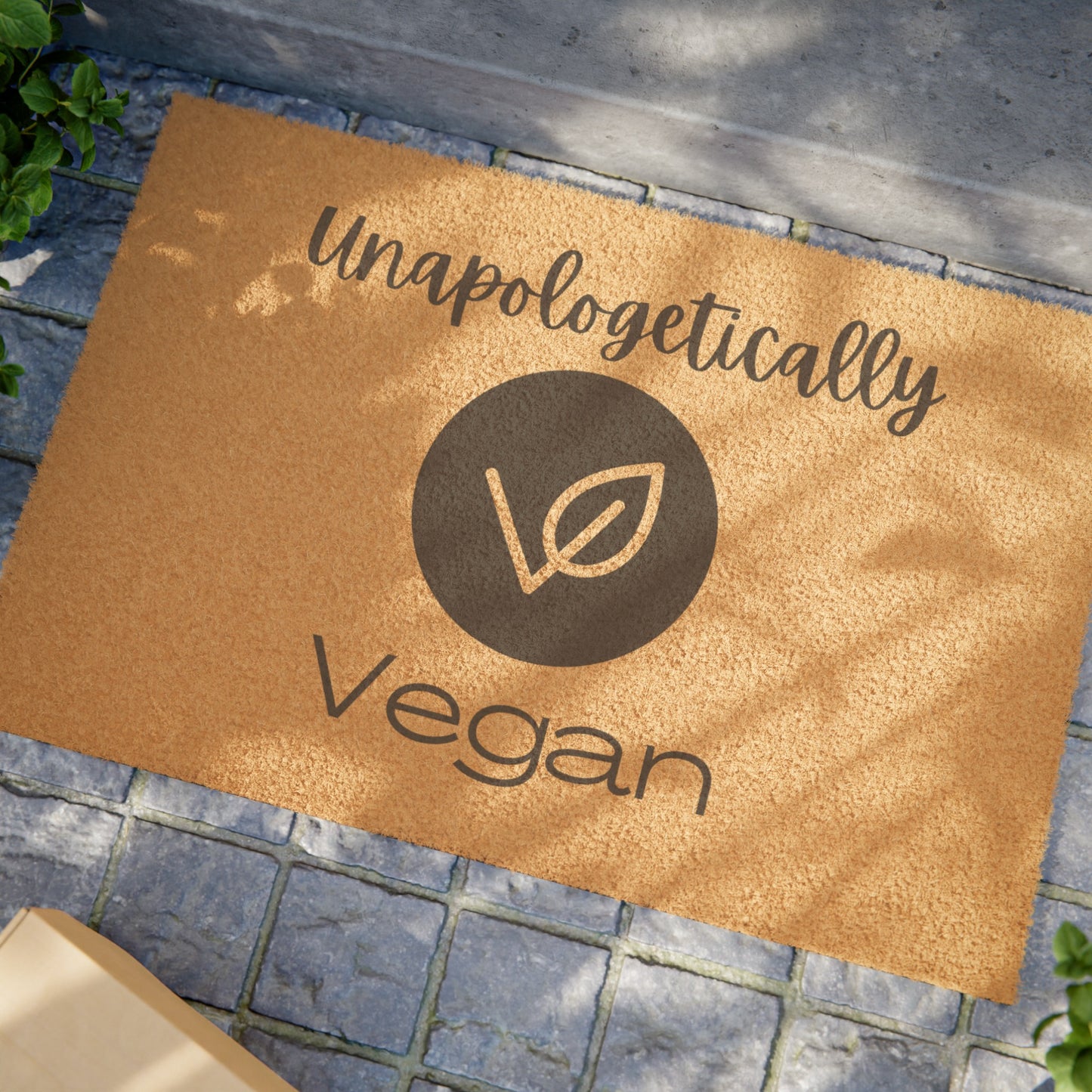 Unapologetically Vegan  Doormat