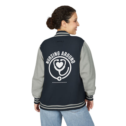 Nursing Around Letterman Jacket