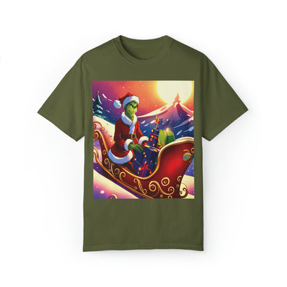 Grinch Unisex Garment-Dyed T-shirt