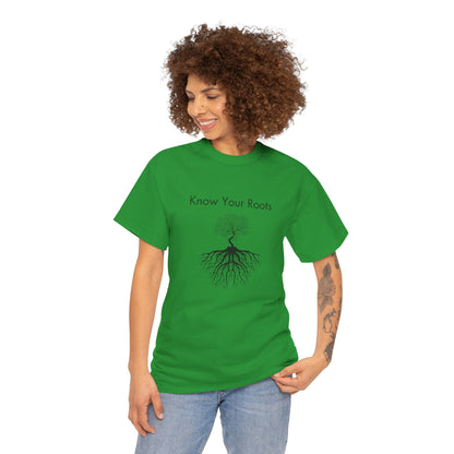 Know Your Roots Unisex Heavy Cotton Tee