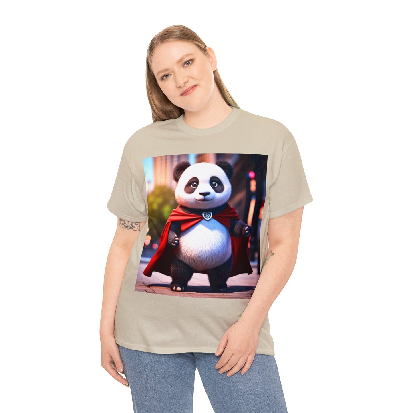 Little Red Panda Unisex Heavy Cotton Tee