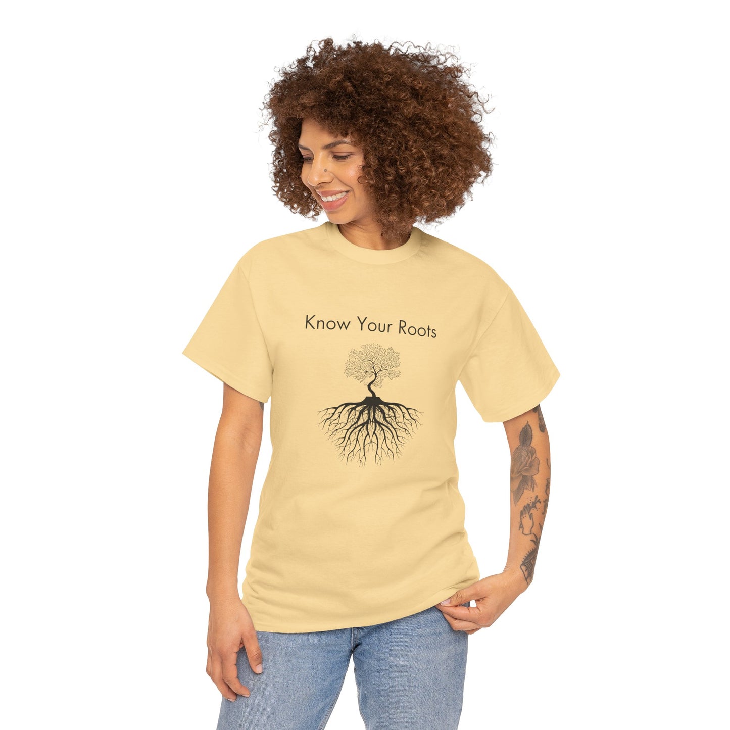 Know Your Roots Unisex Heavy Cotton Tee