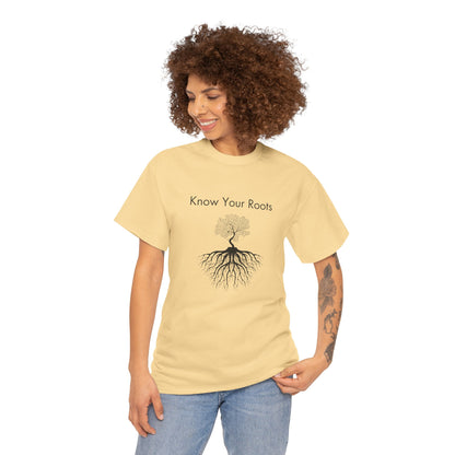Know Your Roots Unisex Heavy Cotton Tee