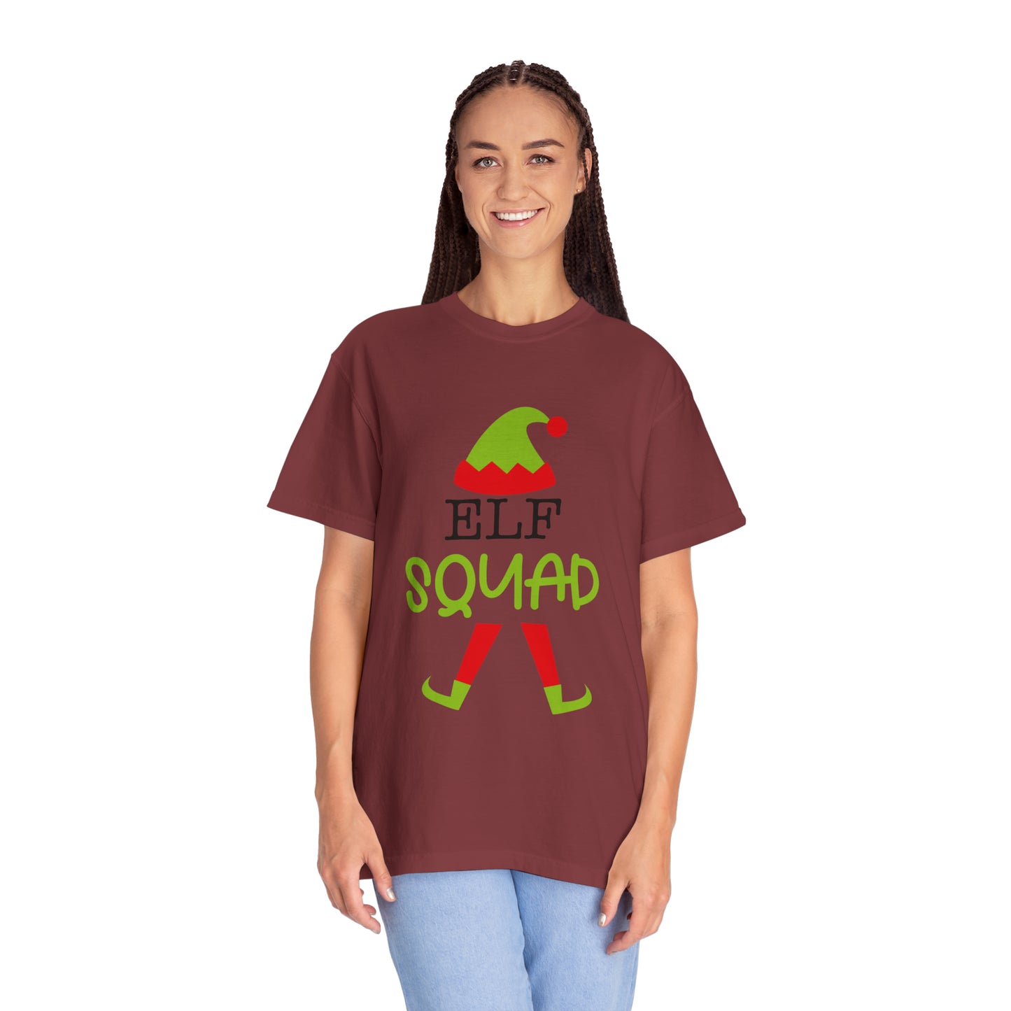 Elf Squad Unisex Garment-Dyed T-shirt