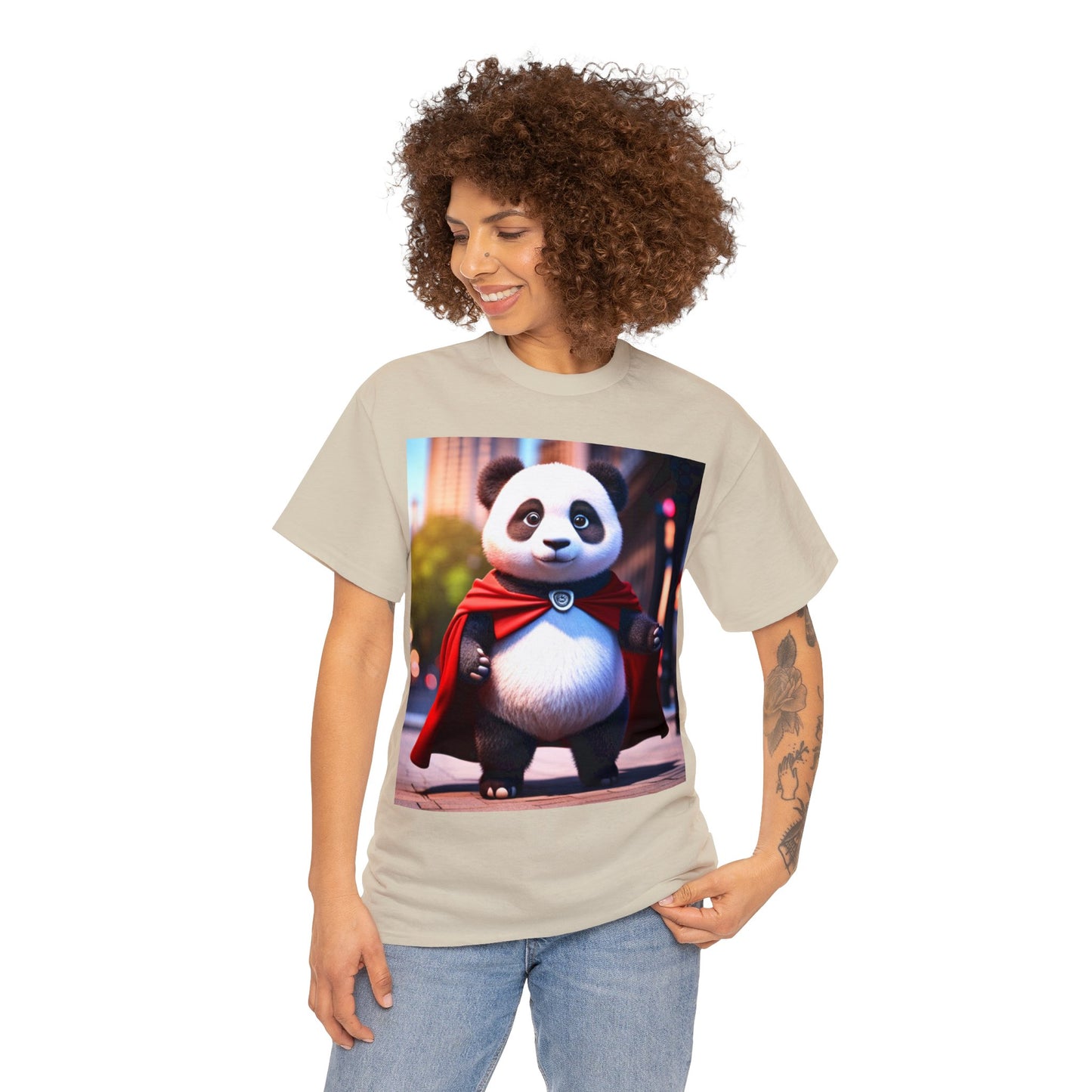 Little Red Panda Unisex Heavy Cotton Tee