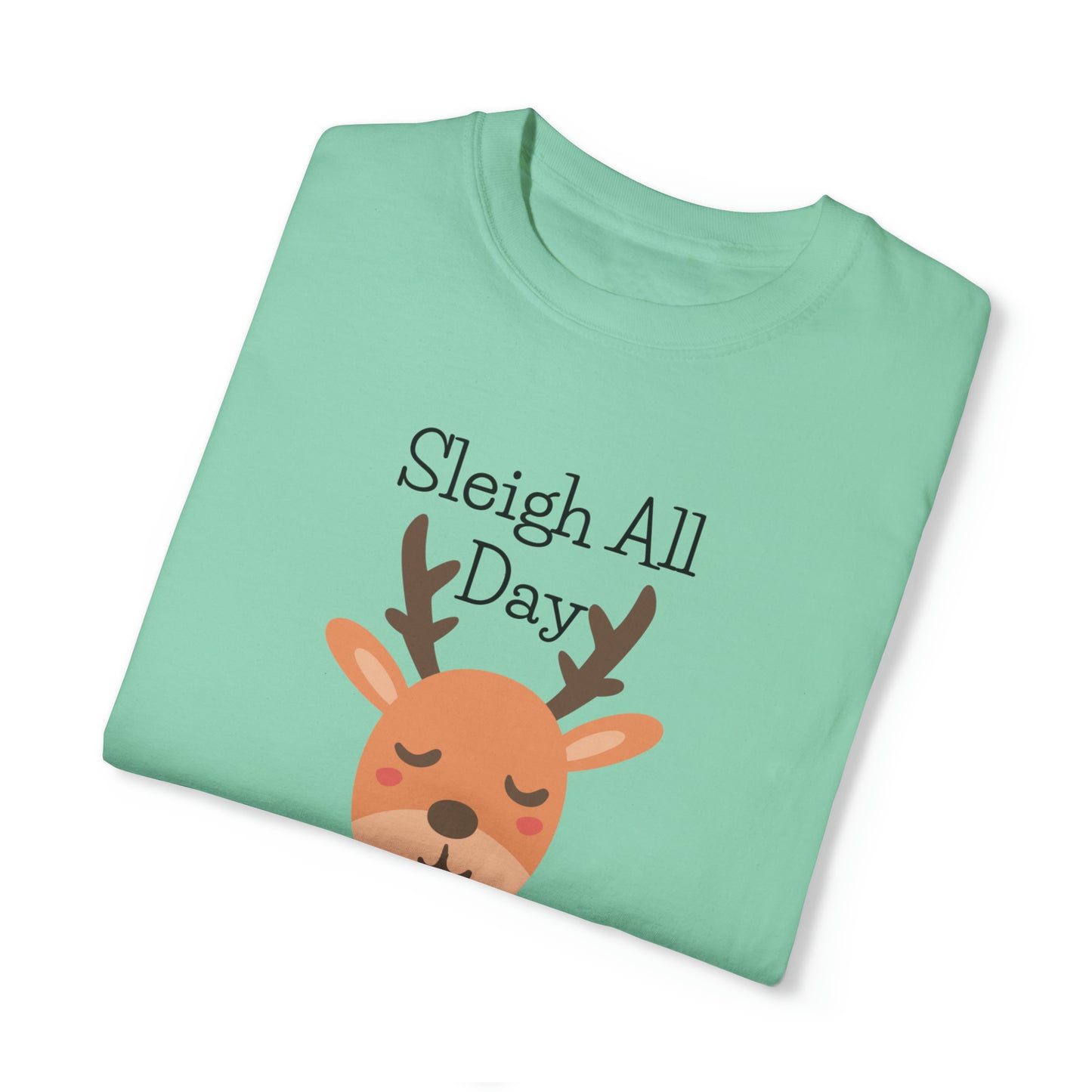 Sleigh All Day Unisex Garment-Dyed T-shirt