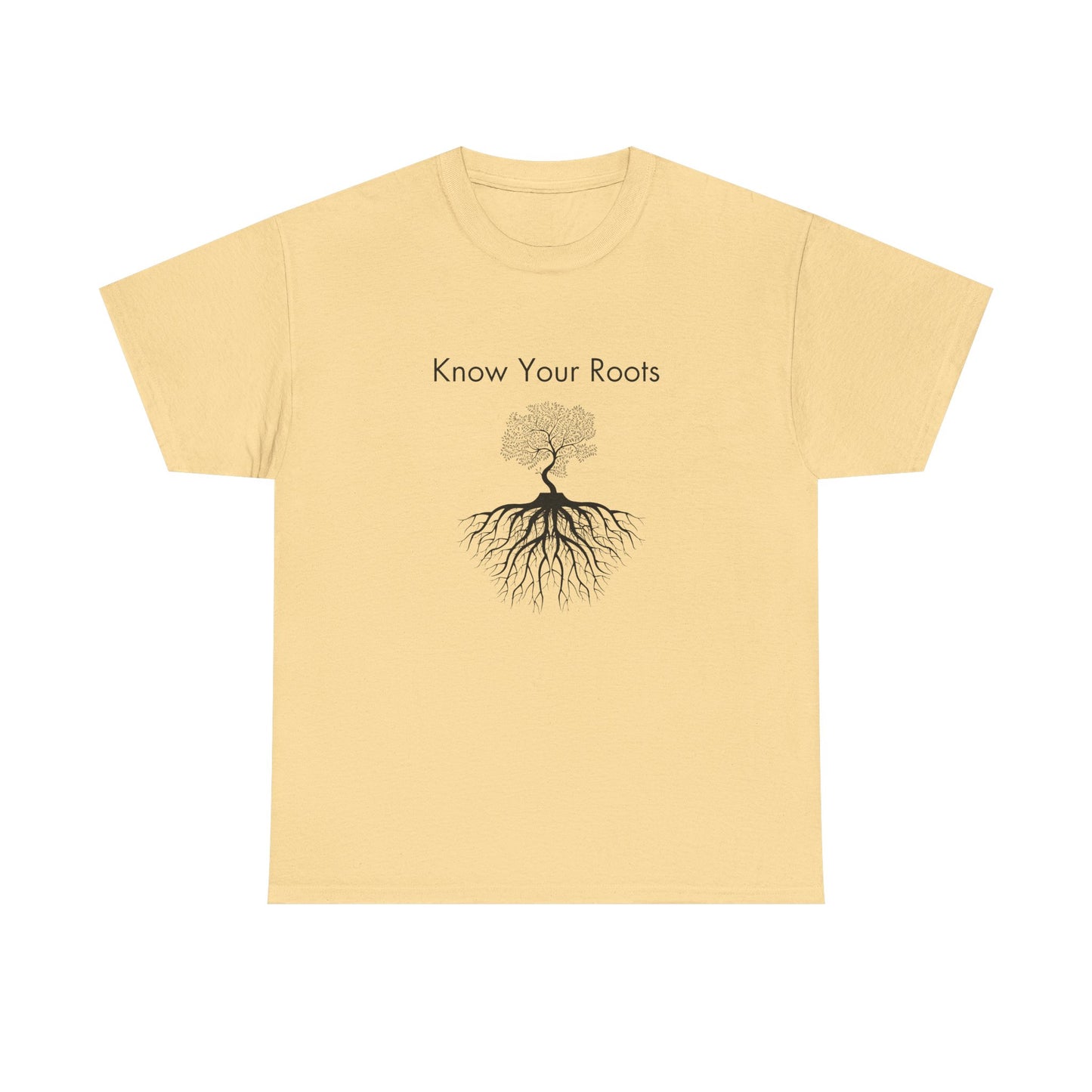 Know Your Roots Unisex Heavy Cotton Tee