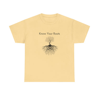 Know Your Roots Unisex Heavy Cotton Tee