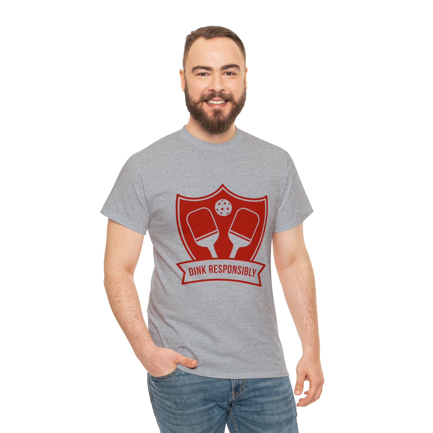 Pickle Ball Unisex Heavy Cotton Tee