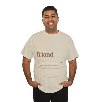 Friend Unisex Heavy Cotton Tee