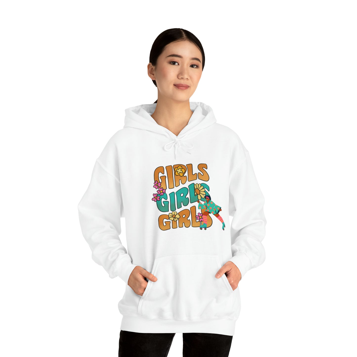 Girls Girls Girls Unisex Heavy Blend™ Hooded Sweatshirt Girls