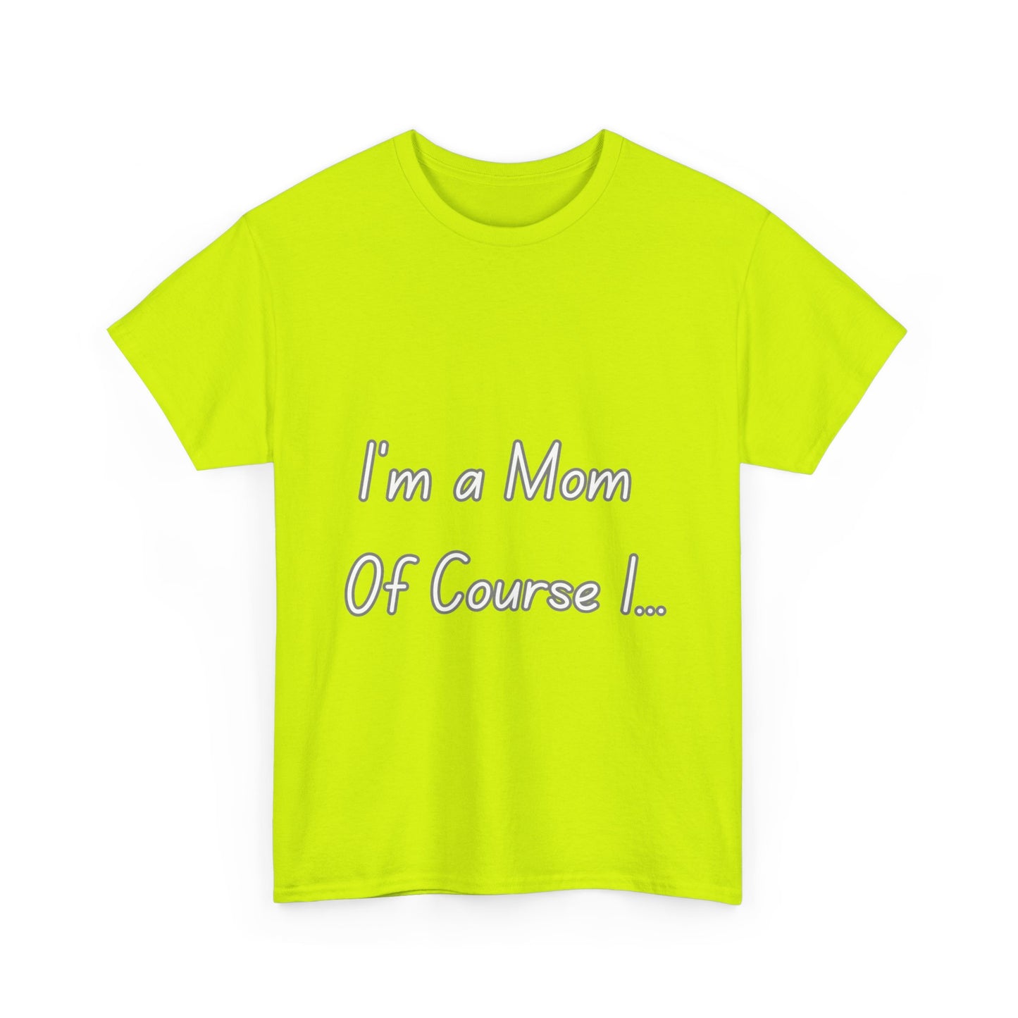 I'm a Mom Unisex Heavy Cotton Tee