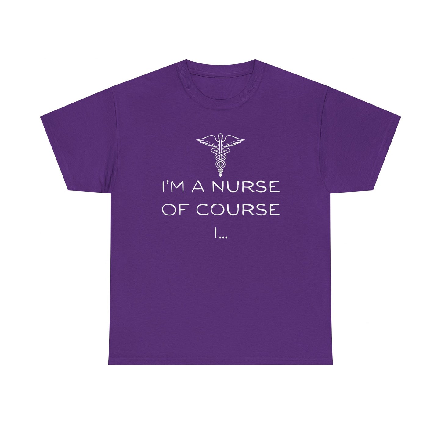 I'm a Nurse Unisex Heavy Cotton Tee