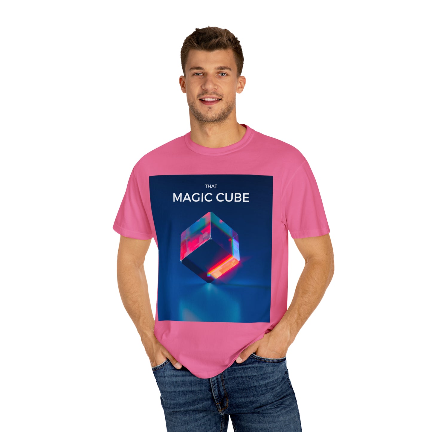 That Magic Cube Unisex Garment-Dyed T-shirt