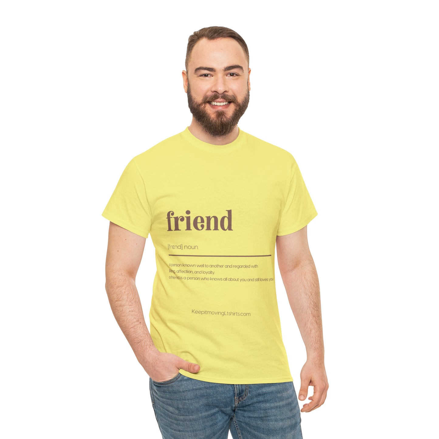 Friend Unisex Heavy Cotton Tee