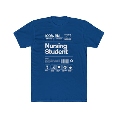 NURSING STUDENT CAFFINE POWERED T-shirt