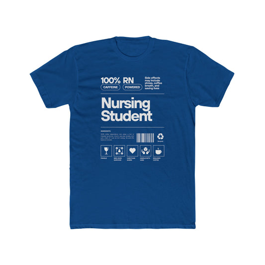 NURSING STUDENT CAFFINE POWERED T-shirt