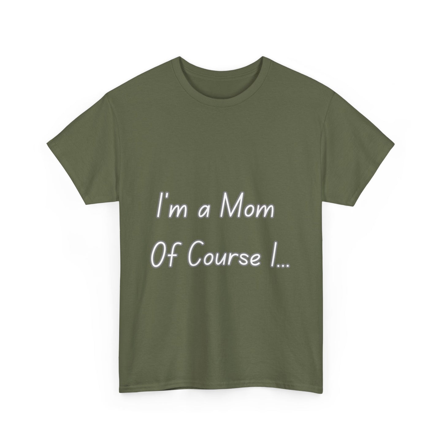 I'm a Mom Unisex Heavy Cotton Tee