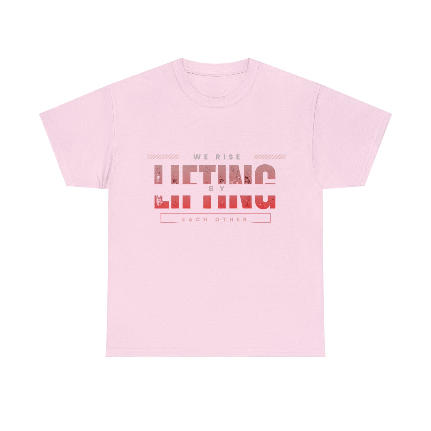 We RISE by Lifting Others Unisex Heavy Cotton Tee