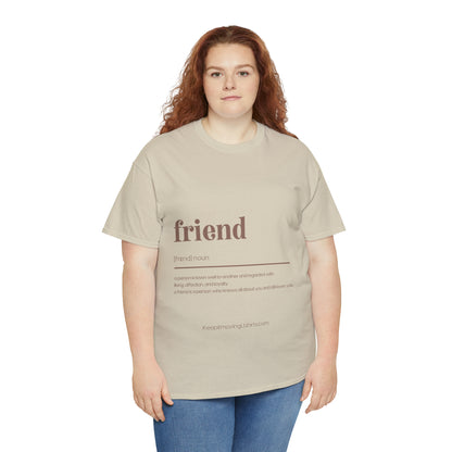 Friend Unisex Heavy Cotton Tee