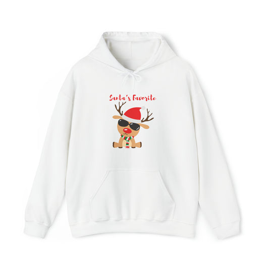 Santa’s Favorite Unisex Heavy Blend™ Hooded Sweatshirt Keep It Moving