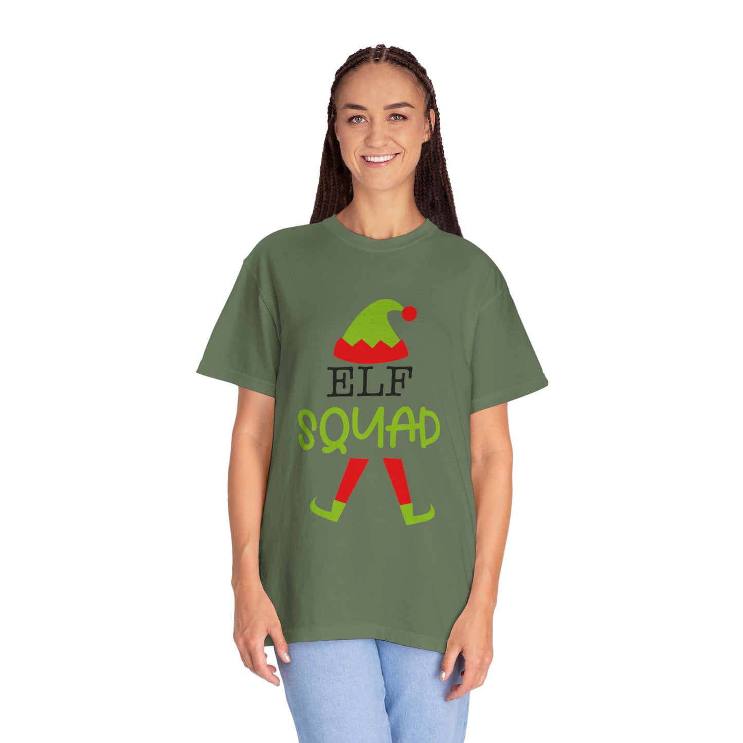 Elf Squad Unisex Garment-Dyed T-shirt