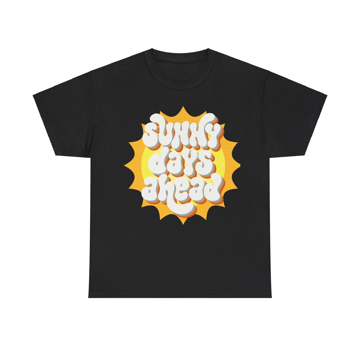 Sunny Days ahead LifeUnisex Heavy Cotton Tee