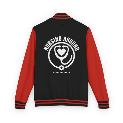 Nursing Around Letterman Jacket