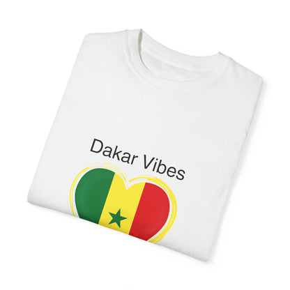 Dakar Vibes e Unisex Garment-Dyed T-shirt