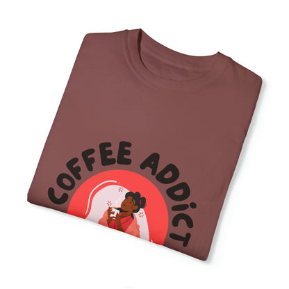 Coffee Lovers Unisex Garment-Dyed T-shirt