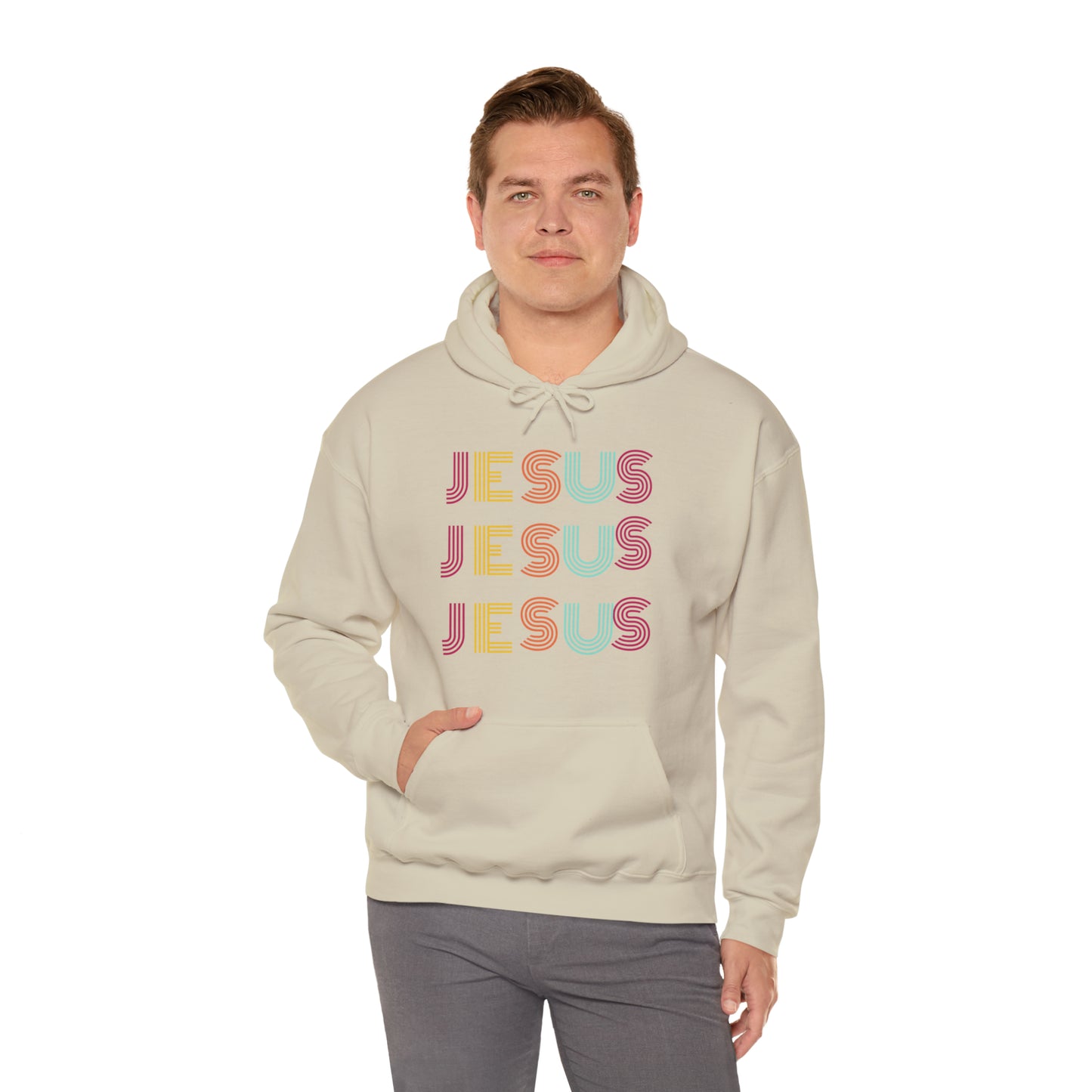 Jesus Unisex Heavy Blend™ Hooded Sweatshirt Jesus